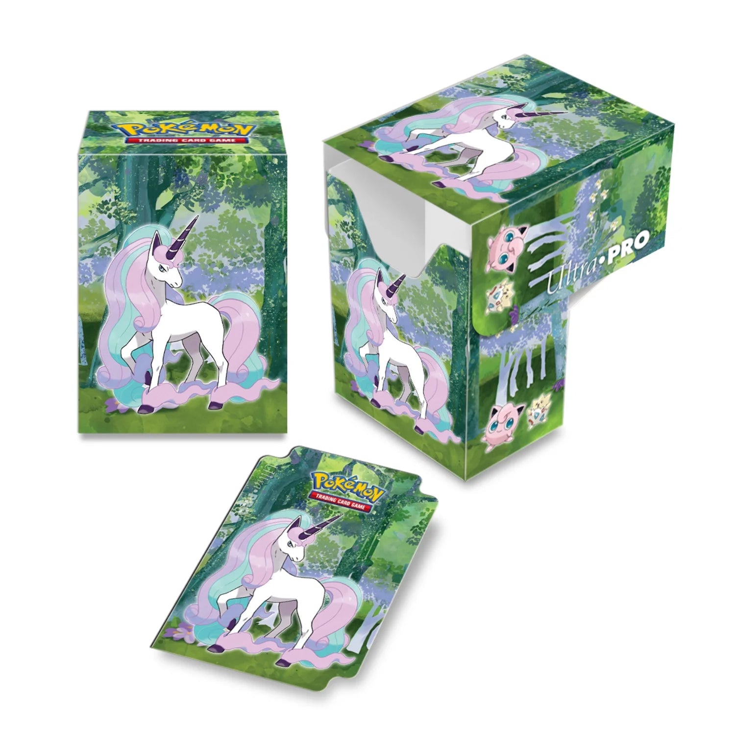 : Full View Deck Box - Pokemon Gallery Series (Enchanted Glade)