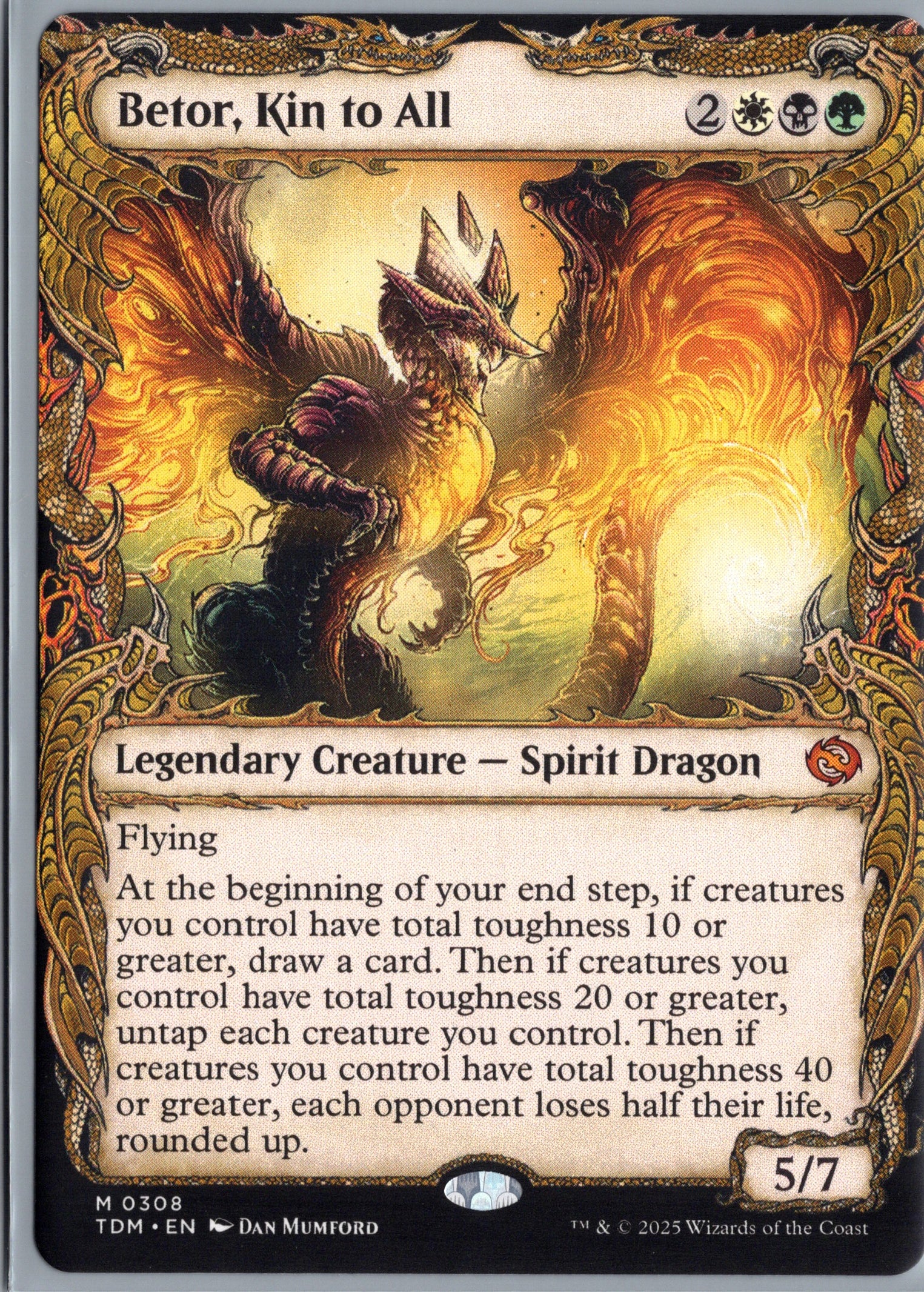 Betor, Kin to All (Showcase) Tarkir: Dragonstorm #308