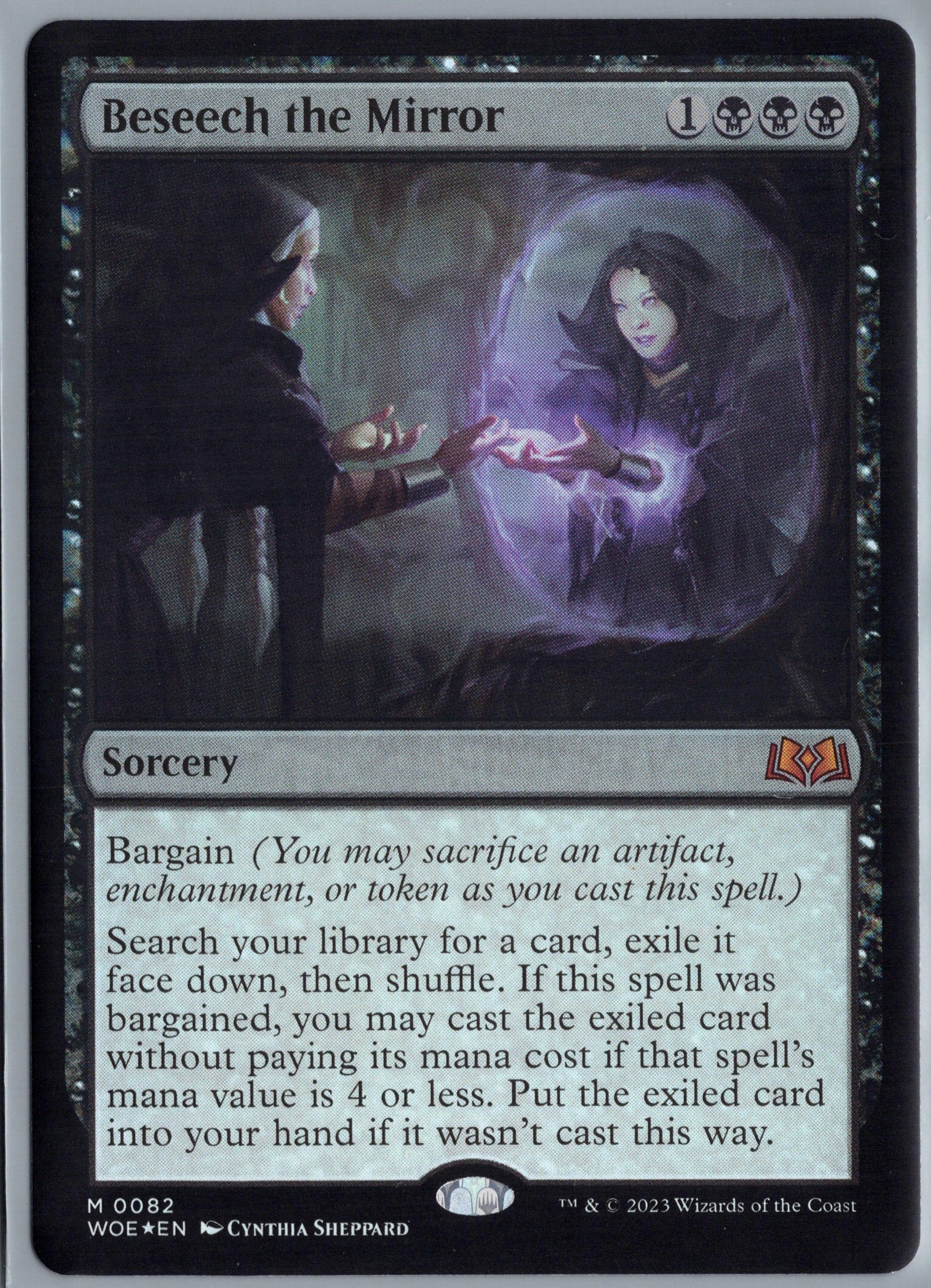 Beseech the Mirror Wilds of Eldraine #82 FOIL