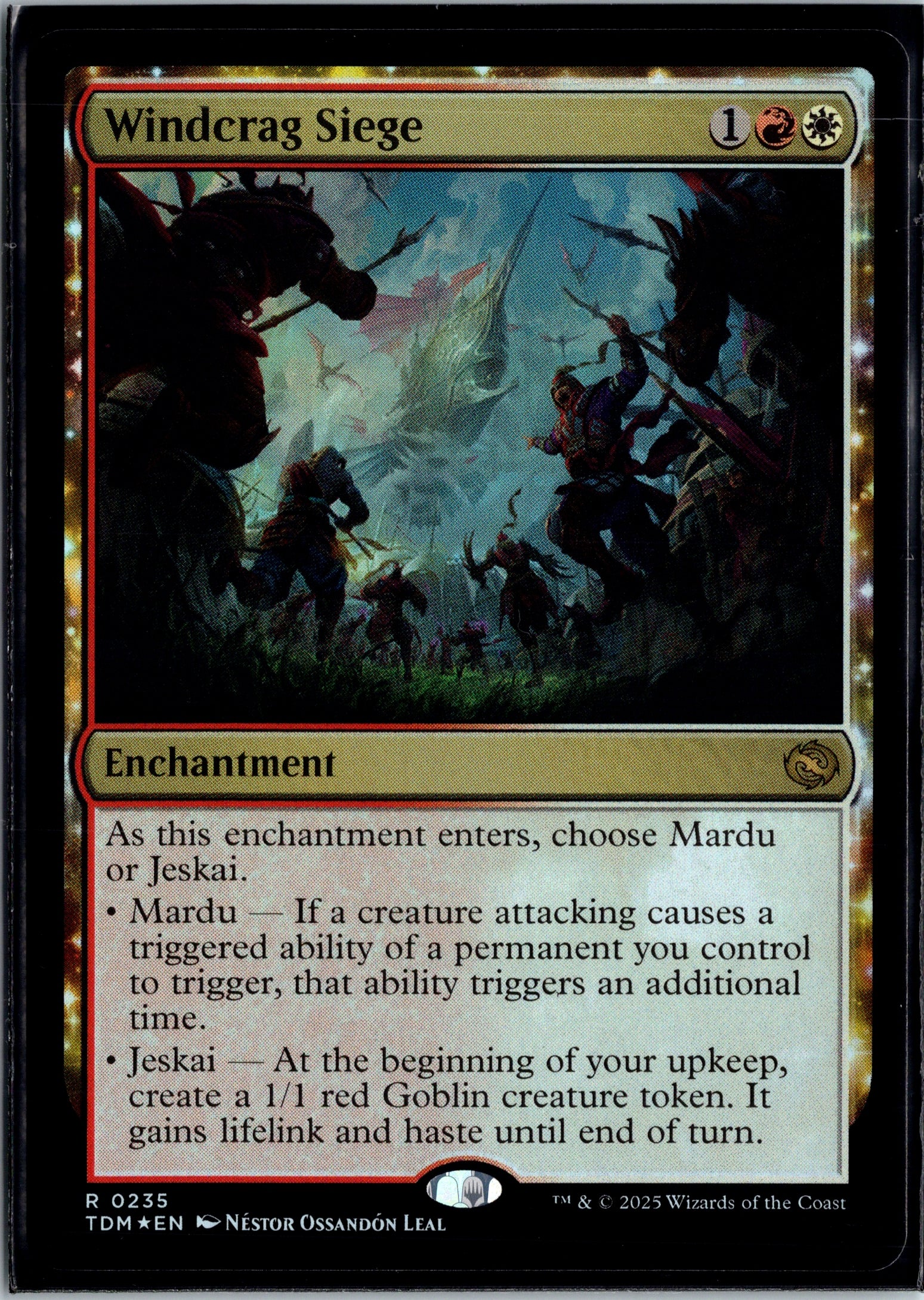 Windcrag Siege Tarkir: Dragonstorm #235