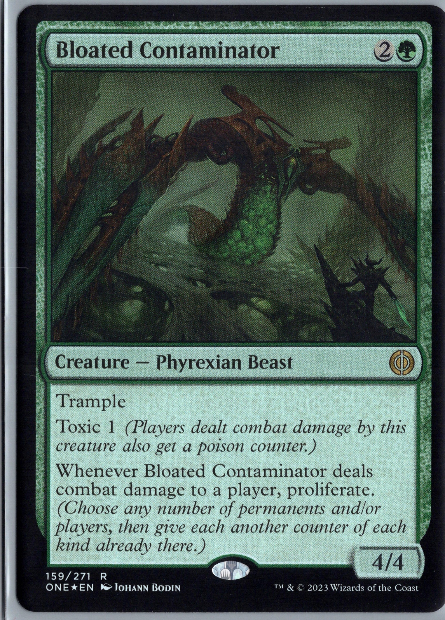 Bloated Contaminator Phyrexia: All Will Be One #159 FOIL