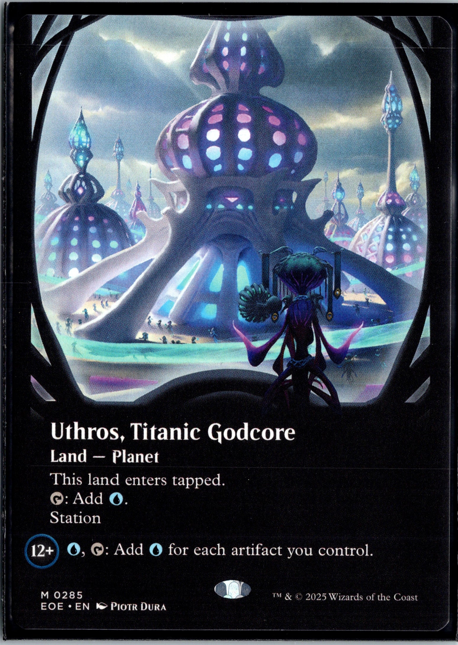 Uthros, Titanic Godcore (Borderless) Edge of Eternities #285