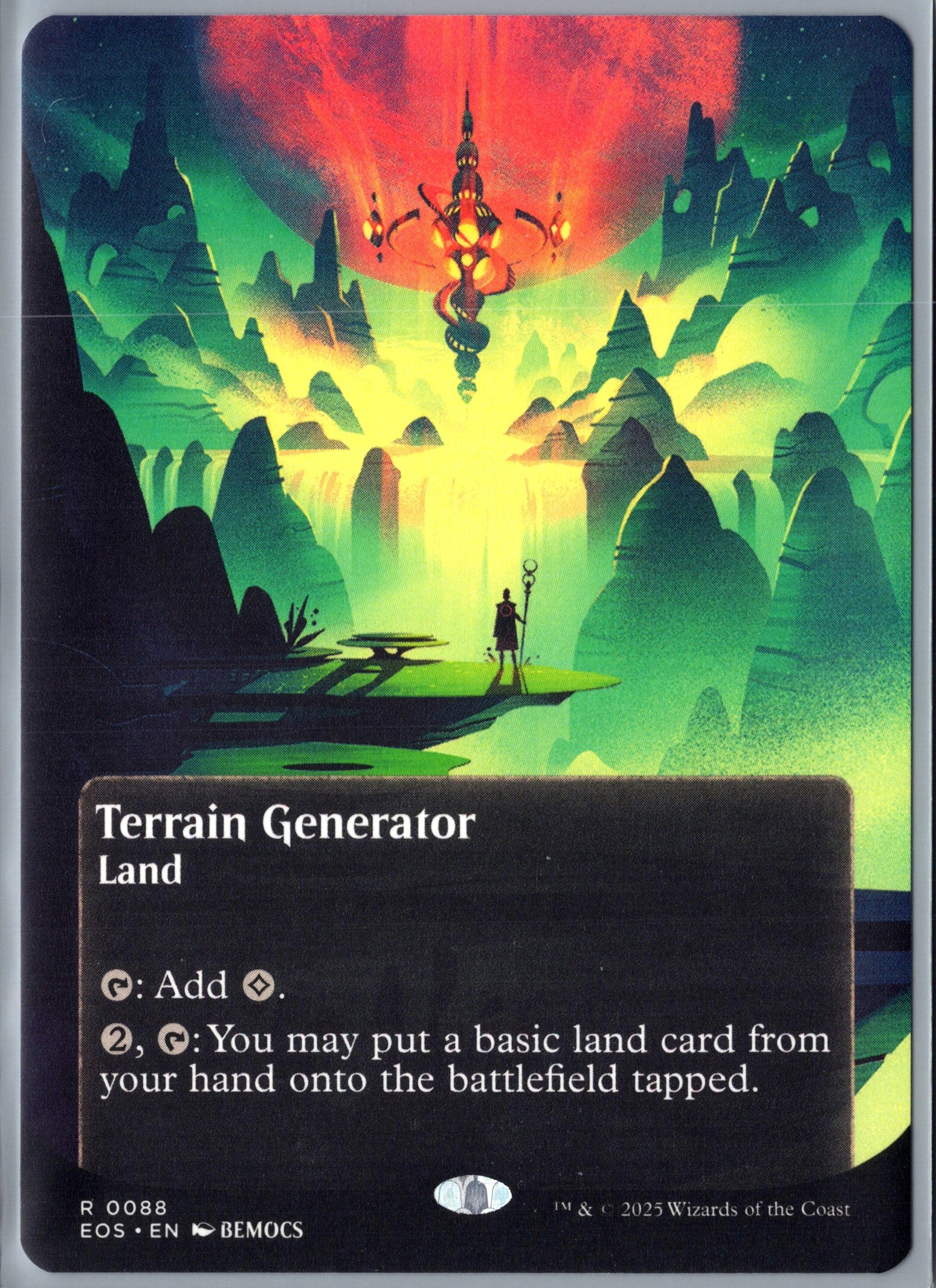 Terrain Generator (0088) (Borderless) Edge of Eternities: Stellar Sights #88
