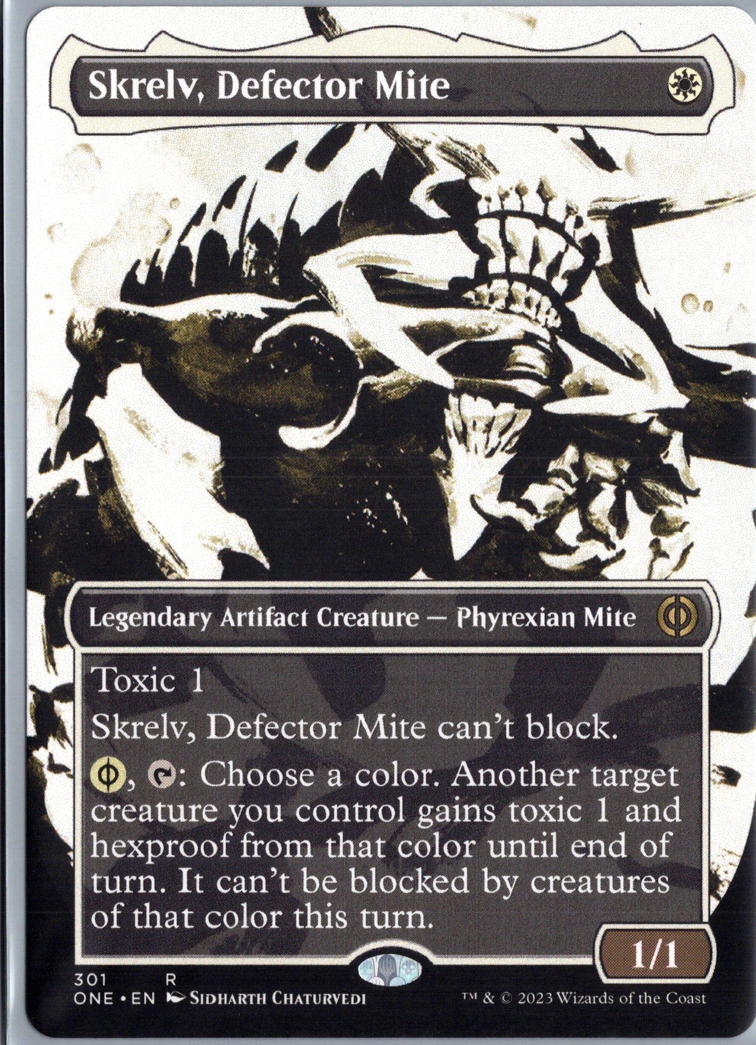 Skrelv, Defector Mite (Showcase) Phyrexia: All Will Be One #301