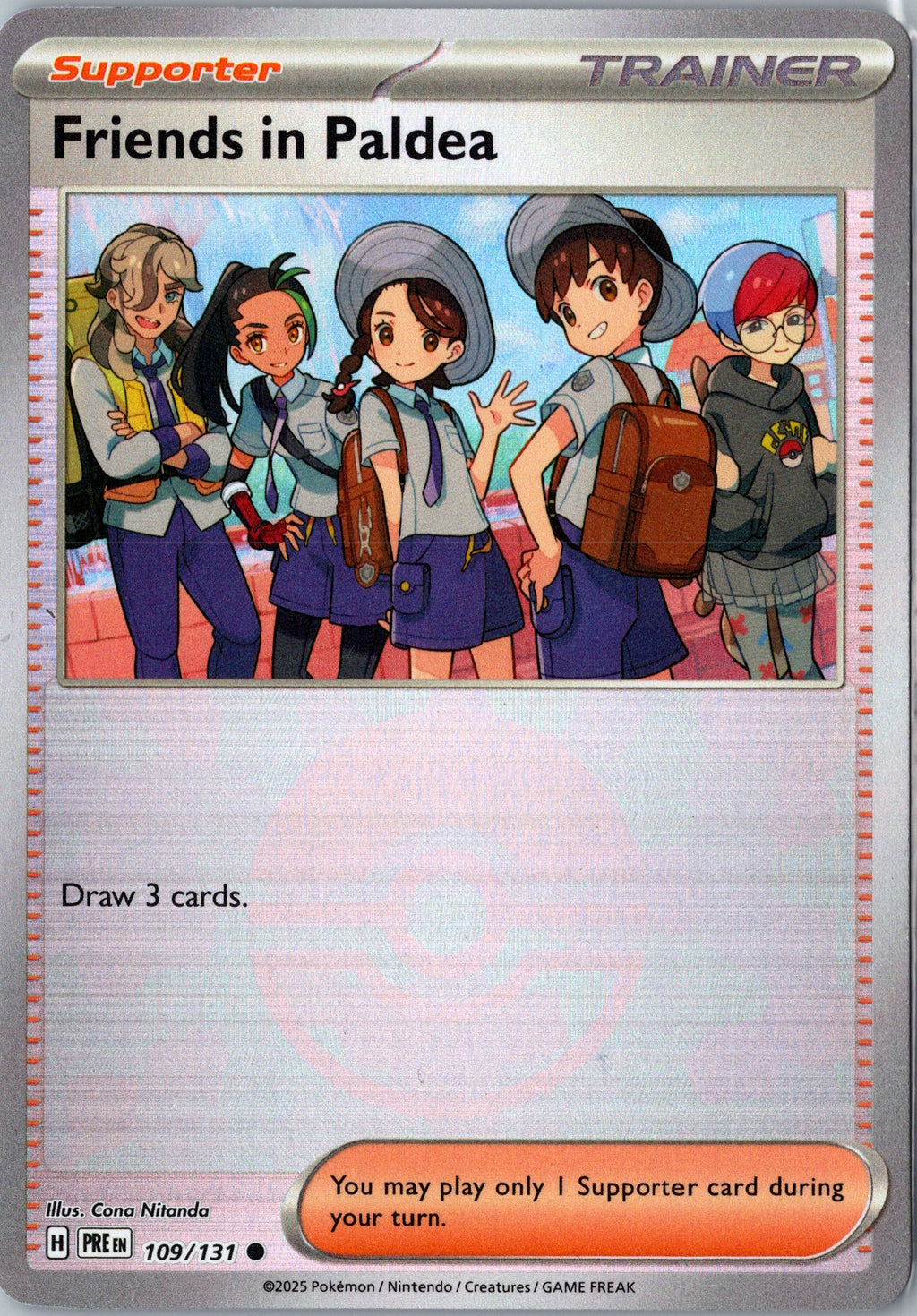 Friends in Paldea SV: Prismatic Evolutions #109/131