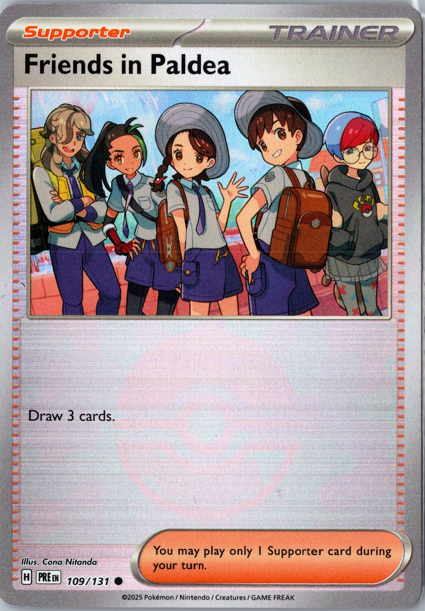 Friends in Paldea SV: Prismatic Evolutions #109/131