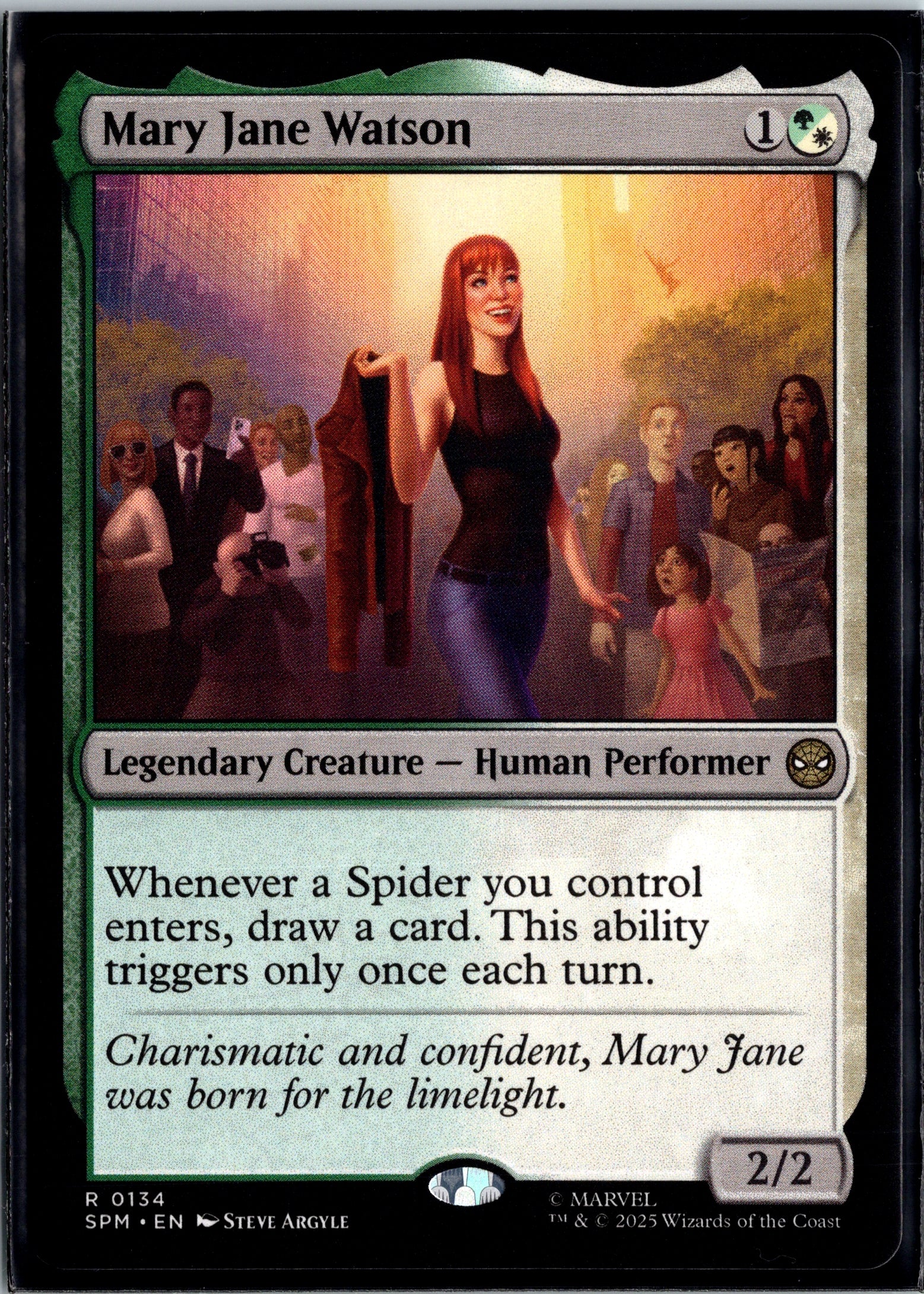 Mary Jane Watson Marvel's Spider-Man (SPM) #134