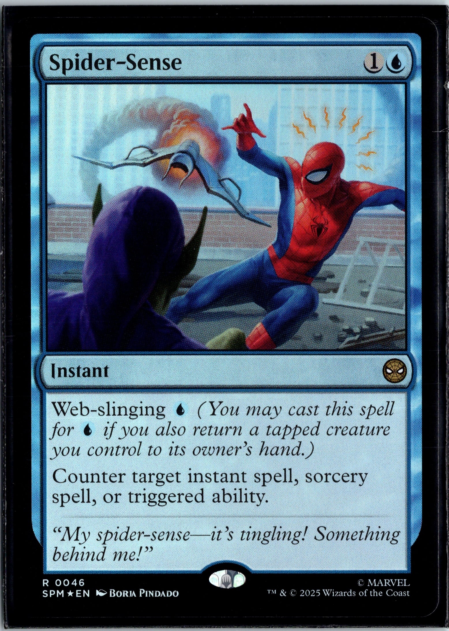 Spider-Sense (FOIL) Marvel's Spider-Man (SPM) #046
