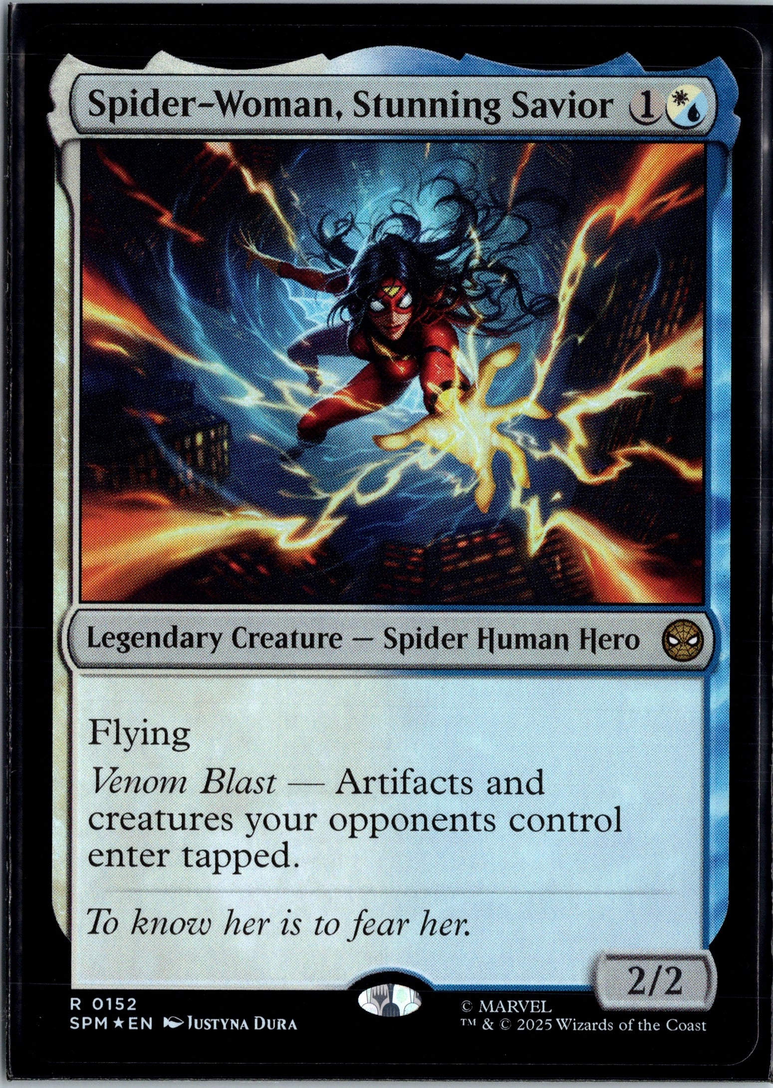 Spider-Woman, Stunning Savior Marvel's Spider-Man (SPM) #152 FOIL