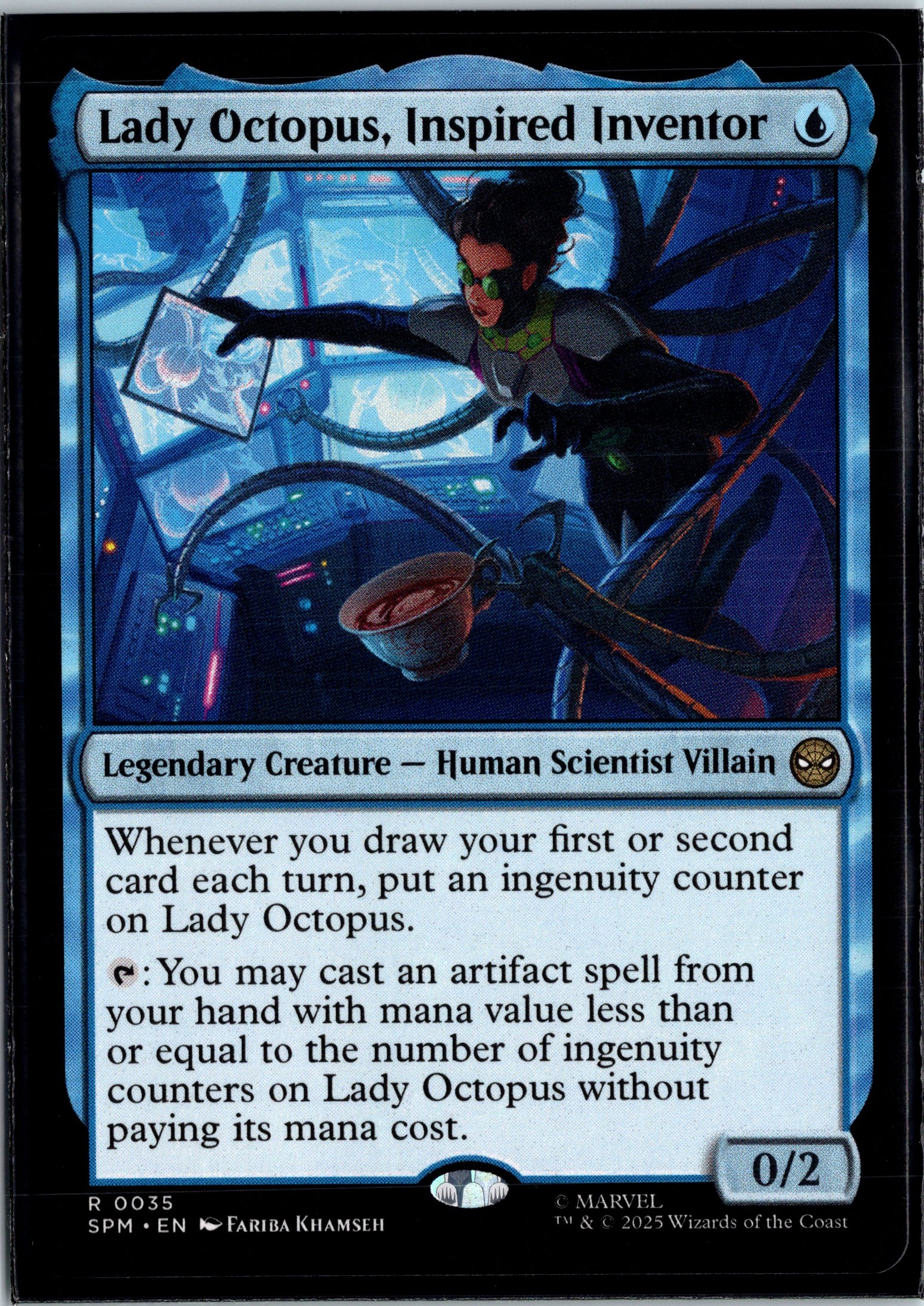 Lady Octopus, Inspired Inventor Marvel's Spider-Man (SPM) #035