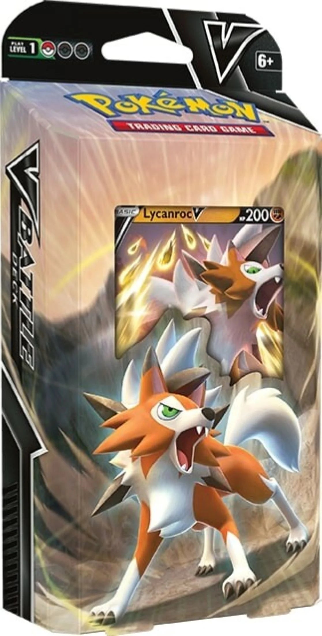 Trading Card Games Crashing Fangs Lycanroc V Battle Deck