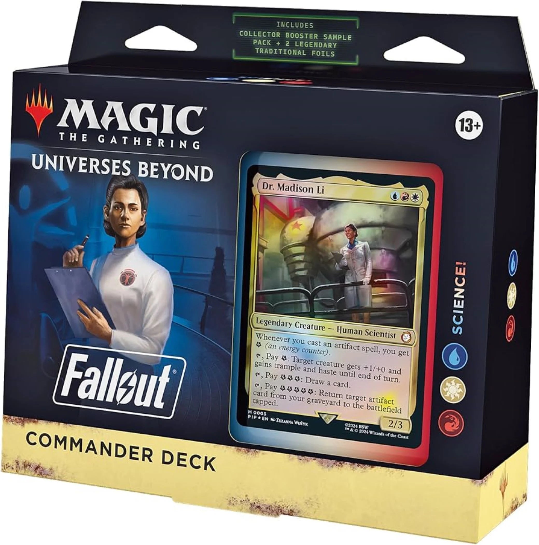 Trading Card Games Fallout Commander Deck Science