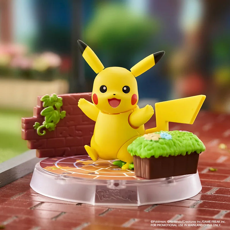 Blokees Pokemon Building Block Set Pikachu Eevee Charmander Charizard Greninja Meowscarada Ceruledge Cartoon Characters Toy