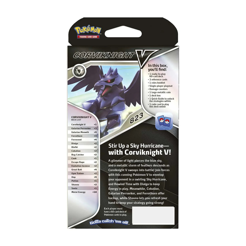 Trading Card Games Sky Hurricane Corviknight V Battle Deck